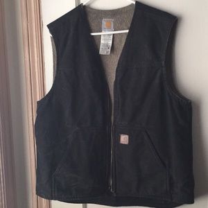 Carhartt v26 large work vest black Sherpa
